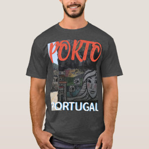 Porto Portugal Street Art, T-Shirt masculino