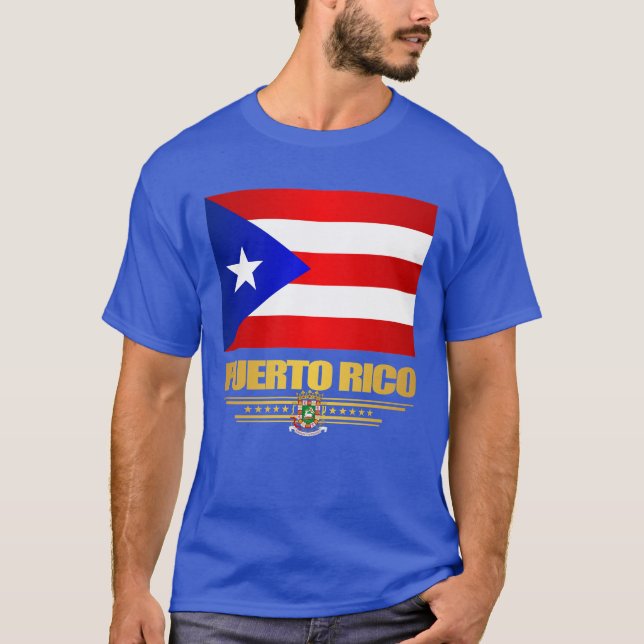 Porto Rico Flag T-Shirt (Frente)