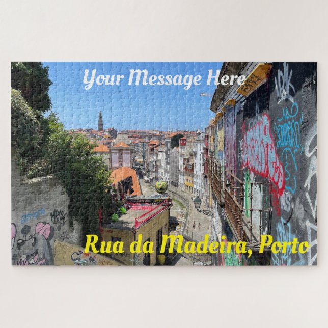 Porto | Rua da Madeira | Quebra-cabeça de rua a va (Horizontal)
