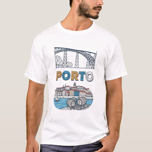 Porto Vibes T-Shirt (Frente)