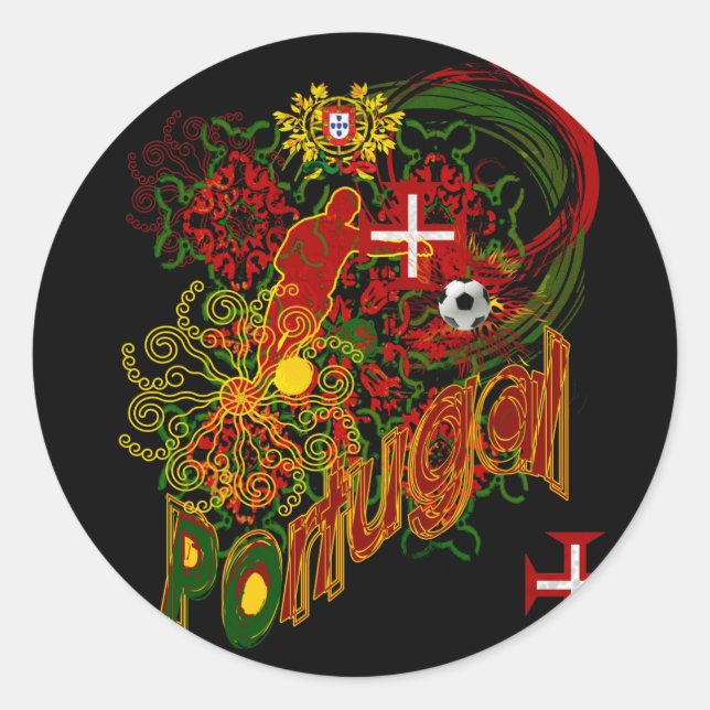 Portugal Adesivos - Preço por 20 Adesivos (Frente)
