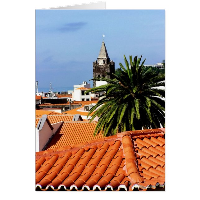 (Portugal) Cartão Terracotta Rooftops (Frente)