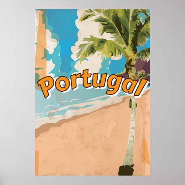 Portugal Vintage Poster (Frente)