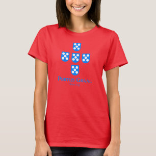 Portus Graal Quinas - camisa do queimador
