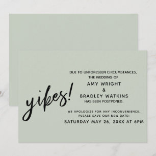 Pôs ordem no casamento, Humor Yikes! Anúncio de 