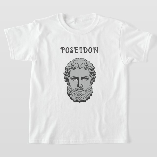 Poseidon, Deus do mar, T-Shirt (Postura )