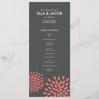 Posh Petals | Coral | Programa Cerimônia