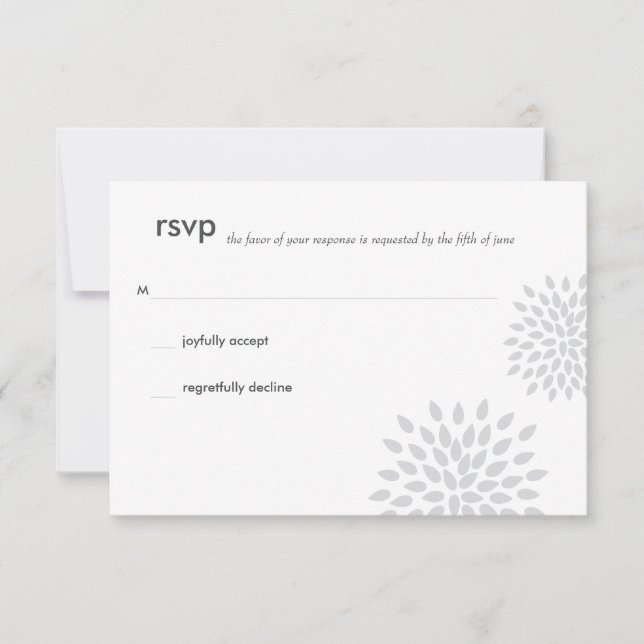 Posh Petals | Prata | RSVP (Frente)