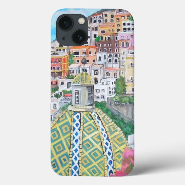 Positano, Apple iPhone X, mal há Capa de telefone (Verso)