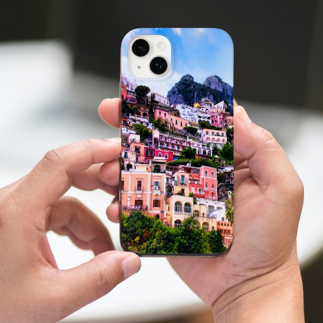 Positano colorida, Itália (Bring a bit of Amafli Coast with you on this colorful iphone case.)