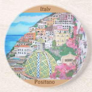 Positano - porta copos da bebida do arenito