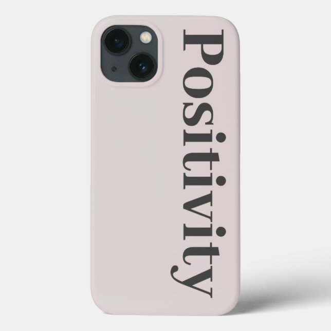 Positivity iphone case (Verso)