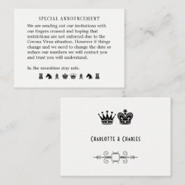 Possível Anúncio De Mudança De Data De Casamento