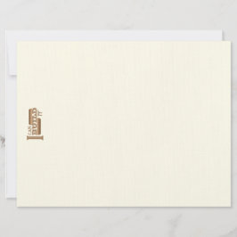 Posso Construí-lo 8.5" x 11" Papel Timbrado e Enve