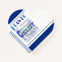 Posso fazer tudo através do Cristo Texto Azul