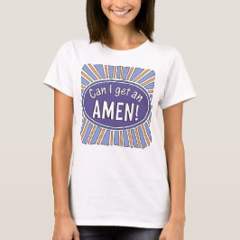 Posso pegar uma AMEN? Camiseta