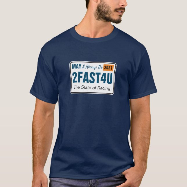 Posso Ser Sempre Uma Camisa De T Raça 2FAST4U (Frente)