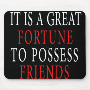 possui um amigo Mousepad