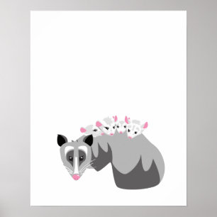 Possum Baby Impressão