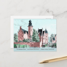 Postal 1729 A. de Haen Dutch Kasteel WESTERVELT Cartão po