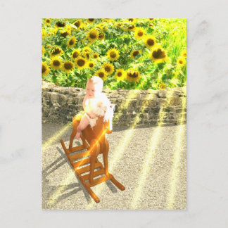 Postal A Arte do Cartão Tarot Sun