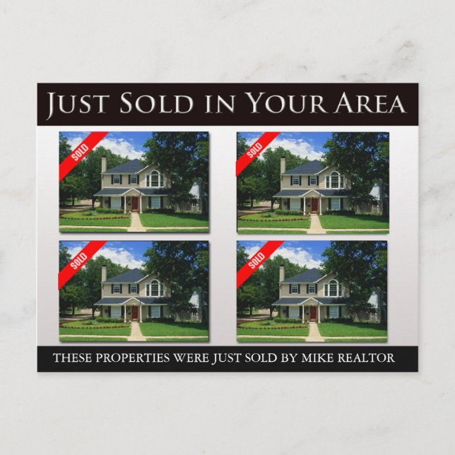 Postal Acabei de vender o cartão de Posto (Frente)