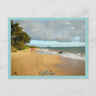 Postal Aloha! Cartão