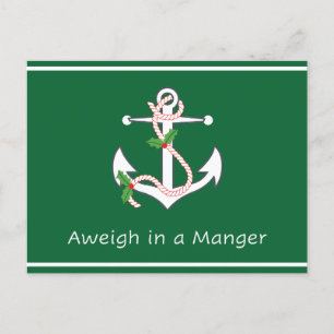 Postal Amplia um cartão de Posto de gerente verde de Nata