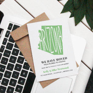 Postal ARIZONA Movimentamos Novo Endereço Novo Cartão P