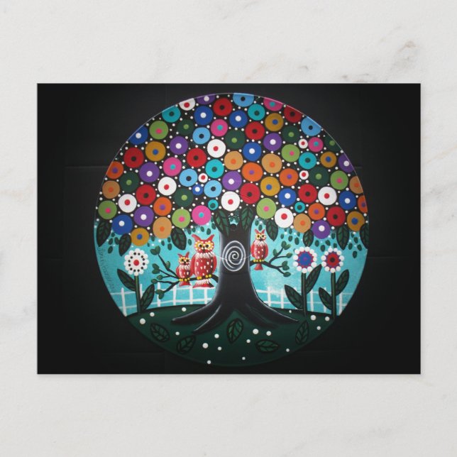 Postal Arte gravada pelo CARTÃO de Lori Everett (Frente)