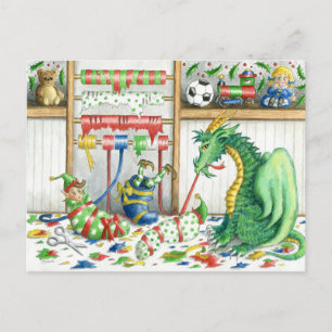 Postal As coisas boas vêm em pequenas embalagens - cartão