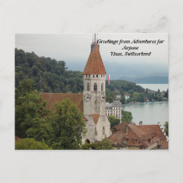 Postal Aventuras para qualquer Cartão Postal, Suiça