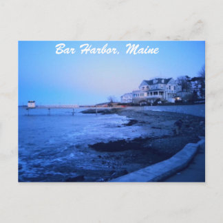 Postal Bar Harbour, Cartão de Posto Maine