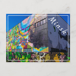 Postal Belarus Беларусь Minsk Минск Arquitetura Cartão Po