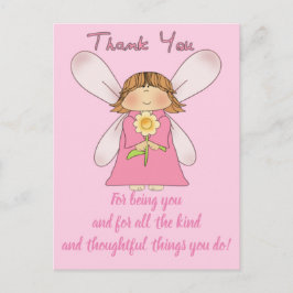 Postal BELAS EXPRESSÕES - Cartão de agradecimento