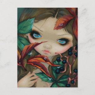 Postal "Beleza Venenosa X: Virginia Creeper" Cartão post