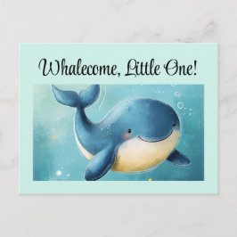 Postal Bem-vindos, Novo Cartão de Bebê, Cartão-Postal, Ba