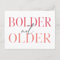 Bolder Não É Um Cartão De Aniversário De 50 Anos E