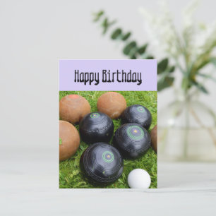 Postal Bolinhos de lavanda, Cartão de Aniversário Plana