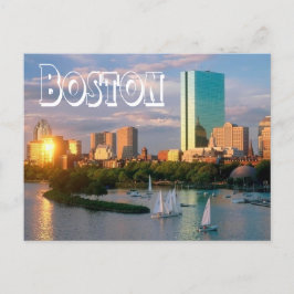 Postal Boston, Massachusetts - Cartão de Posto do Porto d