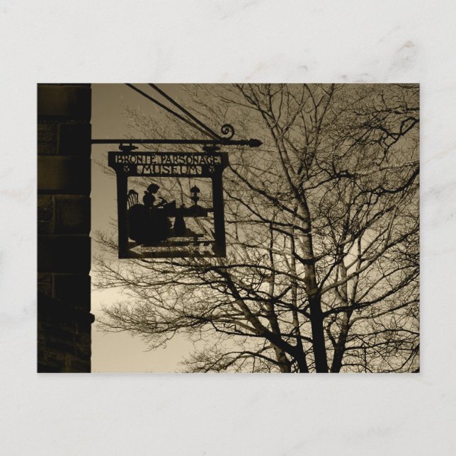 Postal Bronte Parsonage Haworth - Cartão de posto (Frente)