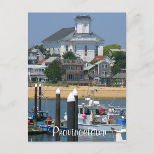 Postal Cabo Cod Provincetown - Cartão de Posto Massachuse