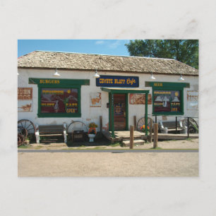 Postal Café Bluff Coyote em Amarillo, Texas Cartão po