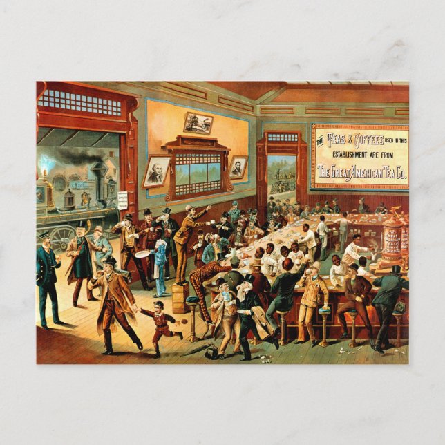 Postal Café - cartão (Frente)