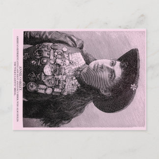 Postal Cartão Annie Oakley da gazeta da polícia