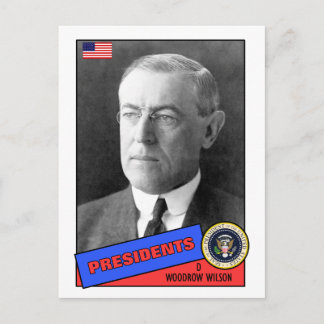 Postal Cartão Baseball Woodrow Wilson