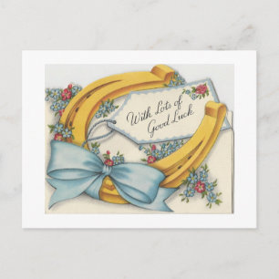 Postal Cartão Boa Sorte