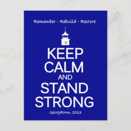 Postal Cartão Comemorativo de Incêndio de Georgetown Stro