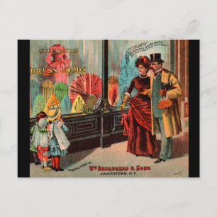 Postal cartão comercial William Broadhead & Sons