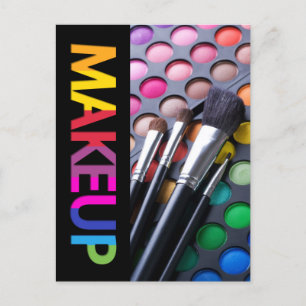 Postal Cartão Comp Artista Makeup